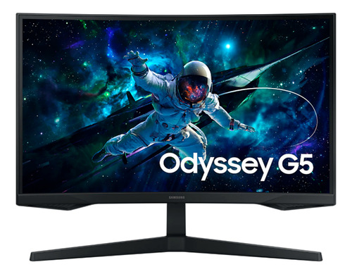 Monitor Gamer Samsung Curvo 27  Odyssey G5 165hz 1ms Hdmi Dp