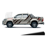 Calco Toyota Hilux 2005 - 2015 Limited Army Juego Con Porton