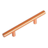 Satin Copper (rose Gold) Cabinet Hardware Euro Style Ba...