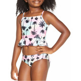 Traje De Baño Niña De Dos Piezas Set Hurley Original