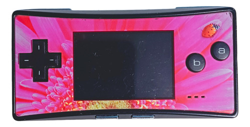 Gameboy Micro Negro/rosa Con Cargador