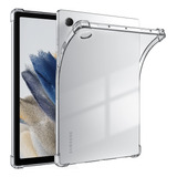 Funda Para Galaxy Tab A8 De 10.5  Anticaidas Transparente