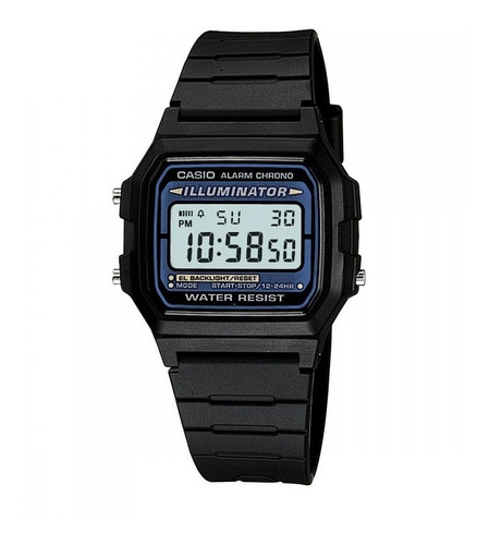 Reloj Casio F-105w Vintage Retro Garantía Oficial