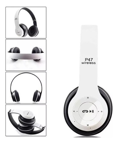 Audifonos Bluetooth Diadema Inalambricos P47 Microfono Radio