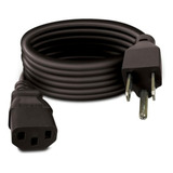 Cable De Poder Grueso 300v/60 Grados Tipo Sjt 18 Awg | 1.8m