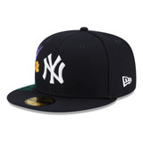 Gorra Blooming 59fifty Cerrada Azul New Era New Era