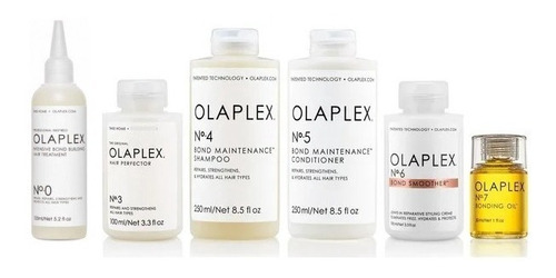 Olaplex Kit 0 3 4 5 6 Y 7 - mL a $997