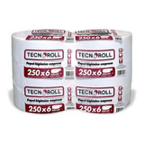 Papel Higiénico Jumbo Doble Hoja 250 Mt X 6 Rollos Tecnoroll