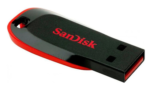 Kit 3 Pen Drive 16gb Cruzer Blade Usb2.0 Sandisk Lacrados Nf