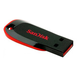 Kit 3 Pen Drive 16gb Cruzer Blade Usb2.0 Sandisk Lacrados Nf