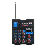 Tablero De Karaoke Inalámbrico Tuner Sound Mixer De Doble Si