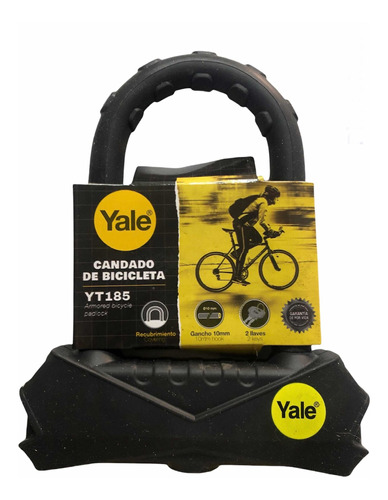 Candado De Bicicleta En U Yale Moto/bicicleta Yt185
