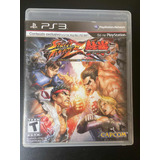 Jogo Playstation 3 Street Fighter X Tekken Original