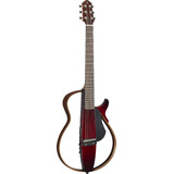 Violão Acústico Yamaha Slg200s Para Destros Crimson Red Burst Pau-rosa Brilhante