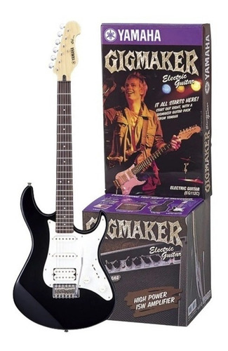 Guitarra Eléctrica Yamaha Eg112gpii Black,pack Todo Incluido