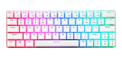 Cq63 60 Compacto Rgb Teclado Mecánico Inalámbrico Par...