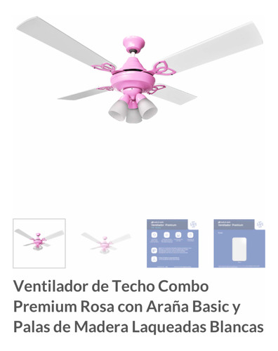 Ventilador De Techo Usado Martín & Martín