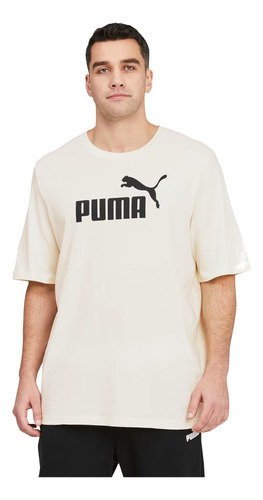 Playera Puma Ess Logo Tee Para Hombre 587084-74