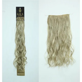 Extension Cabello Gala Couture 100% Fibra Natural 20 Wave Color #18/22 Rubio Cenizo Platinado Con Luces Beige