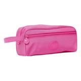 Bolsa De Viagem Térmica Rosa Pink Com Alça De Mão Portátil