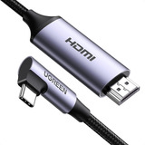 Cabo Usb C Para Hdmi Thunderbolt 3 4k 1080p 60hz