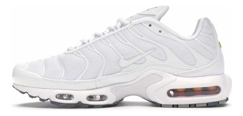 Air Max Plus Tn Triple White Original Talla: 9.5usa - 27.5cm