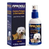 Fiprokill Spray Anti Pulgas/garrapatas 100 Ml Gatos Y Perros