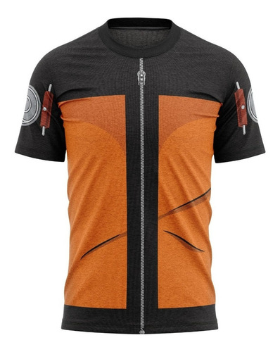 Camiseta Adulto - Traje Naruto Dryfit - Tecido