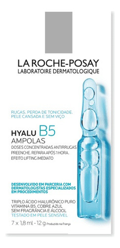 La Roche-posay Hyalu B5 Ampolas Anti-idade 7unidades 1,8ml