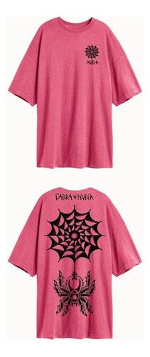 Remera Oversize Cabra Nubia Tattoo Modelo Deep Web 