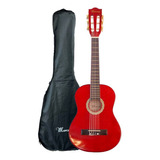 Guitarra Clásica Niño 30  Mcg30 Roja