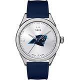 Reloj Timex Nfl Athena Panthers De 40 Mm Para Mujer