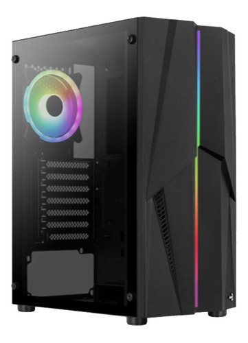 Gabinete Gamer Aerocool Mecha Argb Led Mid-tower Fan Rgb *