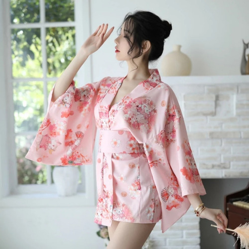 Kimono Sexy De Estilo Japonés 