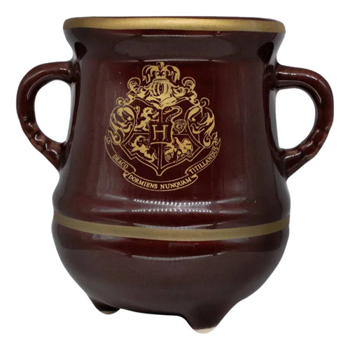 Caneca 3d Poção Hogwarts Dourada Harry Potter Prod. Oficial