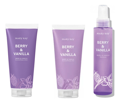 Kit Cuidado Corporal Mary Kay Aroma Berry Y Vainilla