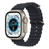 Apple Watch Ultra Gps+cell Titânio 49mm Meia-noite + Brinde