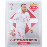 Figurinha Legend Copa Fifa 2022 - Christian Eriksen - Prata 