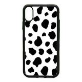 Funda Protector Para iPhone Vaca Manchas Pinta 