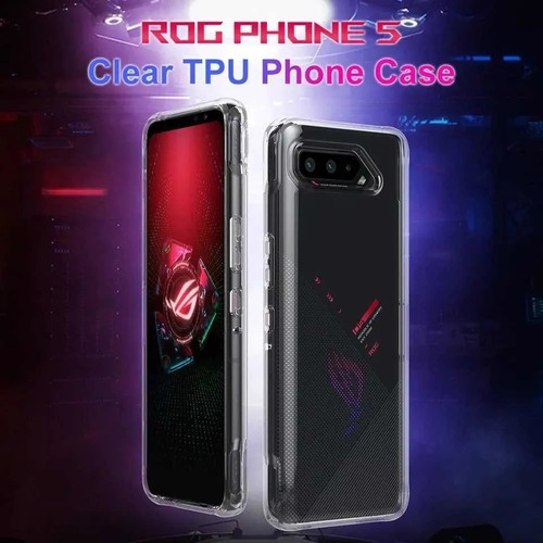 Capa Rog Phone 5 + Película 3d Premium Fr Cam