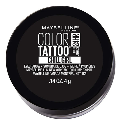 Maybelline Sombra Ojos Tattoo 24hrs.35 Chill Girl Waterproof