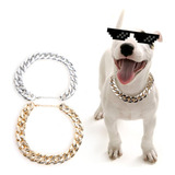 Collar Ajustable Para Mascotas Perro Hip-hop Plástico