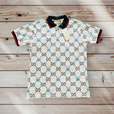 Playera Polo Estampada Gg