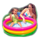 Piscina  Pequena Infantil Bebê Redonda Mini Inflável Plástic