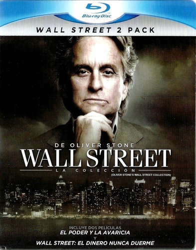 Wall Street 2 Pack De Colección | Blu Ray Película Nuevo