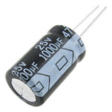 Capacitor Electrolítico 1000uf 25v. 105 °c (10 Piezas)