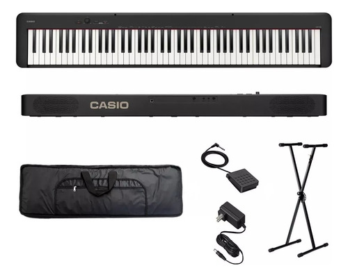 Piano Digital Casio Cdp-s110 88 Teclas Sensit Funda Soporte