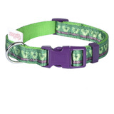 Collar Para Perro Marvel Comics The Hulk, Pequeño, Verde Y M