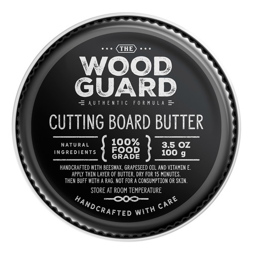 Woodguard Cera Para Madera, Lata 3.5 Onzas Grado Alimenticio