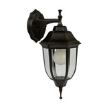 Lampara De Pared Farol Salermo1 E27 Negro 26w Tecnolite